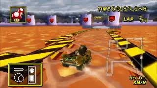 【MKW Kart World Record】GBA Bowser Castle 3 Shortcut  203537  Gaz [upl. by Halda]