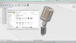 McMasterCarr access within Fusion 360 [upl. by Esilahc]