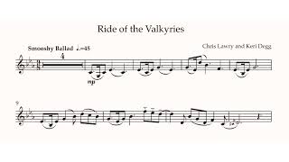 Ride of the Valkyries Bb Clarinet from Classical Capers Vol 1 by Chris Lawry amp Keri Degg [upl. by Ativla]