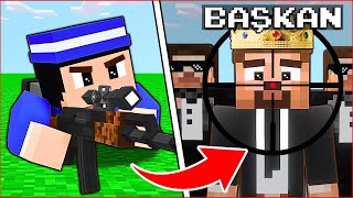 BAŞKAN FAKİRE SUİKAST SALDIRISI 😱  Minecraft [upl. by Doniv]