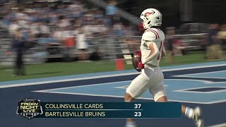 Collinsville vs Bartlesville Highlights [upl. by Ahsikram]