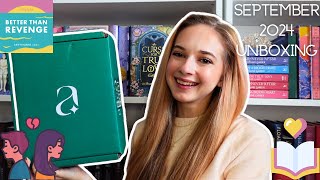 Afterlight September 2024 Subscription Box Unboxing  Book Subscription Box Unboxing [upl. by Ilellan]