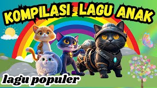 KOMPILASI LAGU ANAK INDONESIA  LAGU ANAK KUCING MEONG MEONG DAN LAGU ANAK LAINNYA POPULER 2024 [upl. by Rollecnahc]