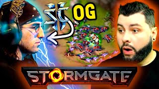 Facing an OG StarCraft 2 Pro in Stormgate [upl. by Inobe]