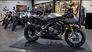 TRIUMPH LAKE NORMAN 2025 TRIUMPH SPEED TRIPLE 1200 RR BREITLING [upl. by Adlog548]