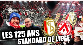 LES 125 ANS DU STANDARD DE LIEGE 🔥et cest tout RSCL vs COURTRAI  Vlog 59 [upl. by Nawek792]