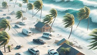 Catastrophe of the century in the USA Hurricane Milton hits Florida [upl. by Gracie]