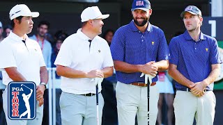 Scheffler amp Henley vs Matsuyama amp Im  Day 3 Foursomes highlights from Presidents Cup  2024 [upl. by Dylane873]