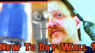 Dry wall Screw CounterSink Dimpler ReView diy [upl. by Starobin]