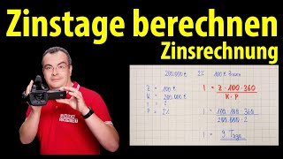 Zinsrechnung  Zeitraum berechnen  Formel umstellen  viele Übungen  Lehrerschmidt [upl. by Ethben]