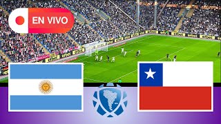 ⚽EN VIVO ARGENTINA VS CHILE  FIFA World Cup Qualifying  CONMEBOL 202425  PES 21 Simulation [upl. by Ottie424]