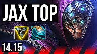 JAX vs GRAGAS TOP  9311 800 games  EUNE Master  1415 [upl. by Nnasor516]