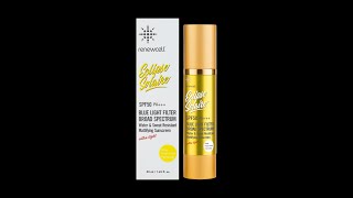 Eclipse Solaire Sunscreen  Broad Spectrum SPF 50 PA  Blue Light Infrared  Renewcell Cosmedica [upl. by Nivad844]