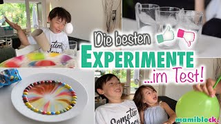 Die 7 besten Experimente für Kinder im Test 🧪👧🏻 Essbar und ungiftig ☠️❌ mamiblock [upl. by Naimad]