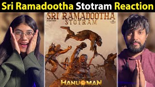 Sri Ramadootha Stotram  Hanuman in Cinemas Jan 12th  Prasanth Varma  Reaction india [upl. by Moselle656]