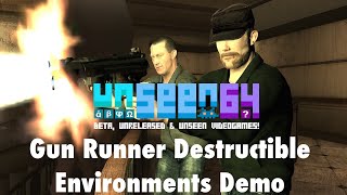 Gun Runner  Destructible Environments Demo [upl. by Narual314]