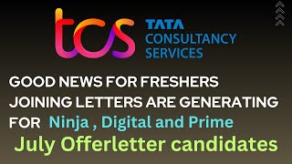 TCS joining updates 2024  Good news for digital and prime candidates  Onboarding started [upl. by Washburn152]