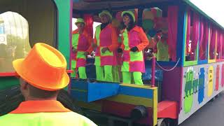 Carnavalsoptocht Groenlo 2018 Startnr 40 4us Spoorloos [upl. by Dlarrej]