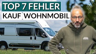 Vermeide unbedingt diese Fehler beim WohnmobilKauf  Die Top Fehler beim Kauf Wohnmobil [upl. by Ardnasela]