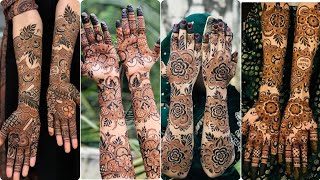 new bridal mehndi designs 2024simple and stylish full hand mehndi designs photosalveenafatimaA [upl. by Chapin157]