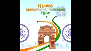 15 August Independence Day  After Effects Animation [upl. by Rudolf172]