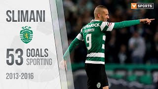 SLIMANI  Sporting  53 GOLOS 20132016 [upl. by Kendricks51]