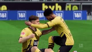 FC 24 Gameplay  Borussia Dortmund  Darmstadt  Bundesliga  20232024 [upl. by Kirstin516]