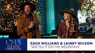 Zach Williams and Lainey Wilson – “Go Tell It On A Mountain”  CMA Country Christmas 2023 [upl. by Eilerua]