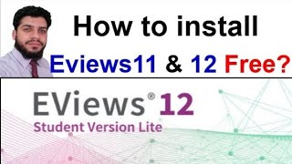 How to install EViews 12 student Version free download  EViews11 student Version  EViews12 [upl. by Barny]