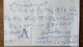 Phosphore et phosphates [upl. by Naivat]