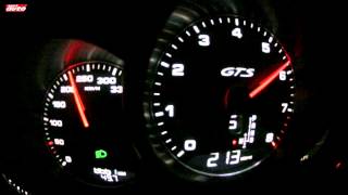 Panamera GTS 0310 kmh Launch Control Revs Test New Porsche 2012 sport auto [upl. by Farnham970]