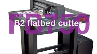 ColorCut FB750 Flatbed Cutter  the full demo [upl. by Laeira910]