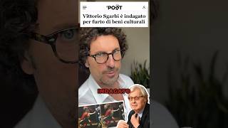 Sgarbi è indagato per furto di beni culturali [upl. by Meara]