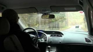 HONDA CIVIC 5D Diesel 22 ictdi inside driving [upl. by Lectra]