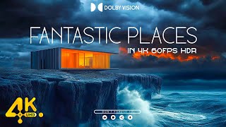 Fantastic Places in 4K  Spectacular 4K HDR Dolby Vision Views [upl. by Greta]