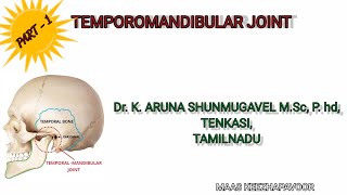 TMJ Part 1  Peculiarities  Bones Articulate  articular disc  Mandibular fossa  Ligaments [upl. by Yarised]