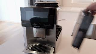 Siemens EQ900 Kaffeevollautomat – Entkalken [upl. by Sioled]