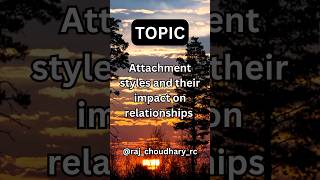 Attachment styles and thier impacts on relationship💯💯shots viralvideo viralshorts [upl. by Lenaj]