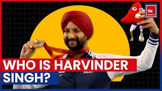 Harvinder Singh Indias First Paralympic Gold Medallist In Archery  Paris Paralympics 2024 [upl. by Marr]