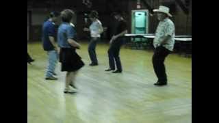 The Boot Scooters Boogie By Rick Bowen Contra Line Dance at Stockton Rod amp Gun [upl. by Garfinkel]