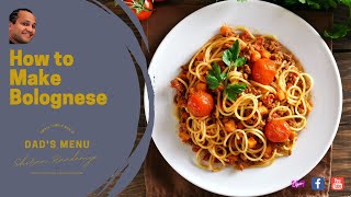 How to Make Bolognese turkey or beef Super quick and easy recipeServes 6 Prep time 1 hour [upl. by Pubilis]