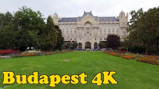 Budapest Hungary Walking Tour 4K [upl. by Joseito]