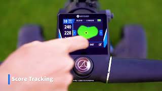 Motocaddy M5 GPS 2022 Model with new advanced features [upl. by Wager594]