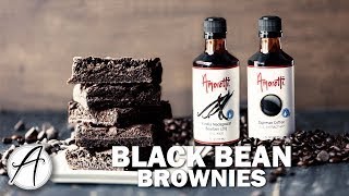 How to Make Black Bean Brownies  Vegan and Gluten Free Brownie Recipe [upl. by Sarad]