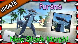 ROBLOX  Furana  🦈New Shark Morph 18  1080HD [upl. by Tterb]