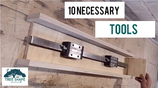 10 Essential Tools for a small carpentry workshop [upl. by Verlee]