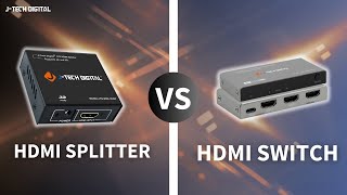 HDMI Splitter vs HDMI Switch [upl. by Locklin]