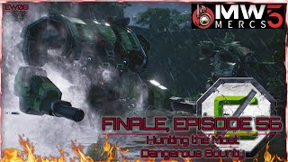 MechWarrior 5 Mercenaries Modded Career  EP56 FINALE Hunting the Most Dangerous Bounty [upl. by Gadmann]