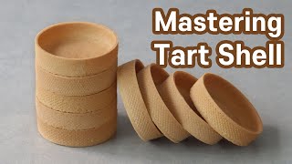 How to make a perfect Tart Shell  Detailed Tart Crust instructions [upl. by Helbon]