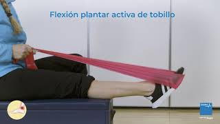 Flexión plantar activa de tobillo [upl. by Kcirdde740]